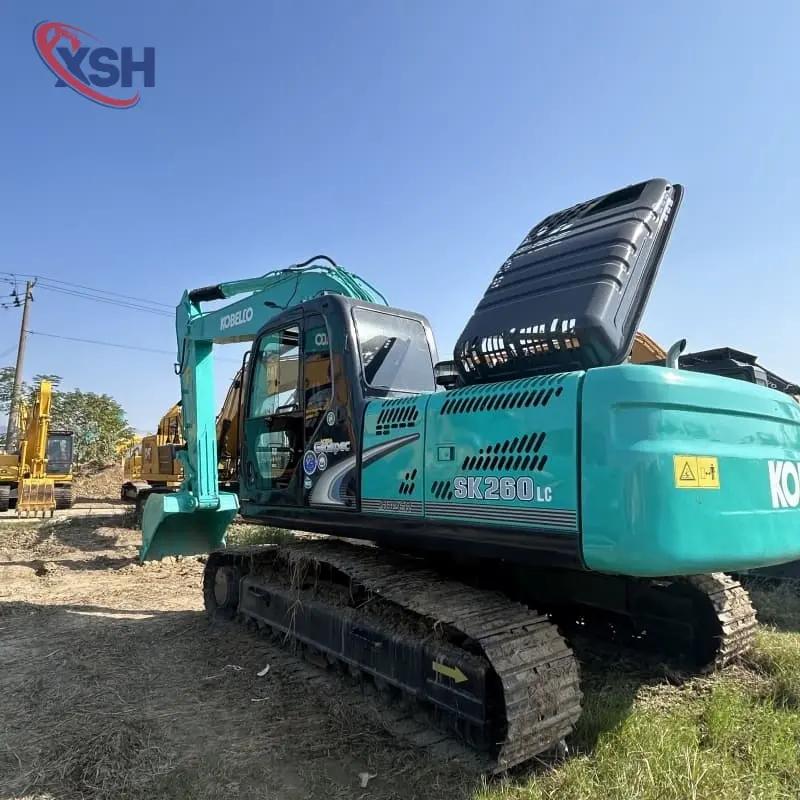 Advanced Model Powerful Used Kobelco SK260LC-8 Crawler Excavator Global Solution