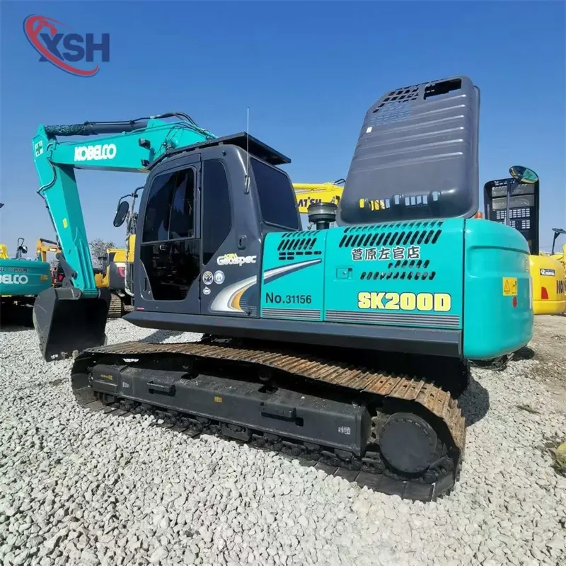 Demolition Spec Hot Sale Used Kobelco SK200D Heavy Excavator Demolition Equipment