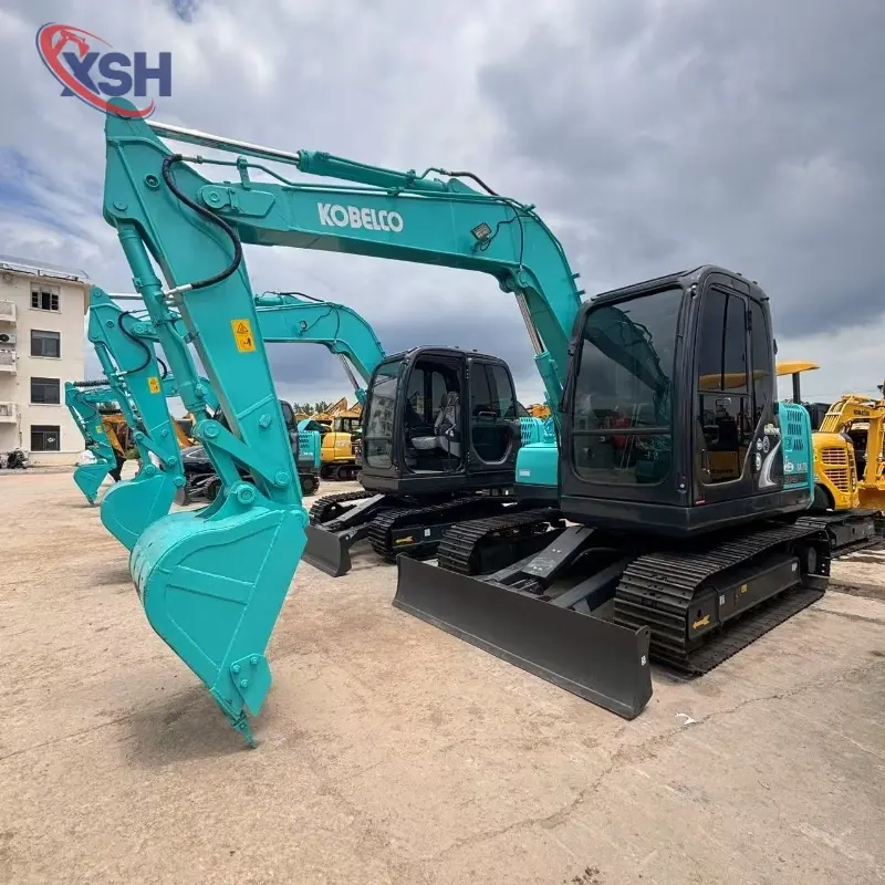 Good Condition Competitive Price Second-hand Kobelco SK75 Small Digger Machine