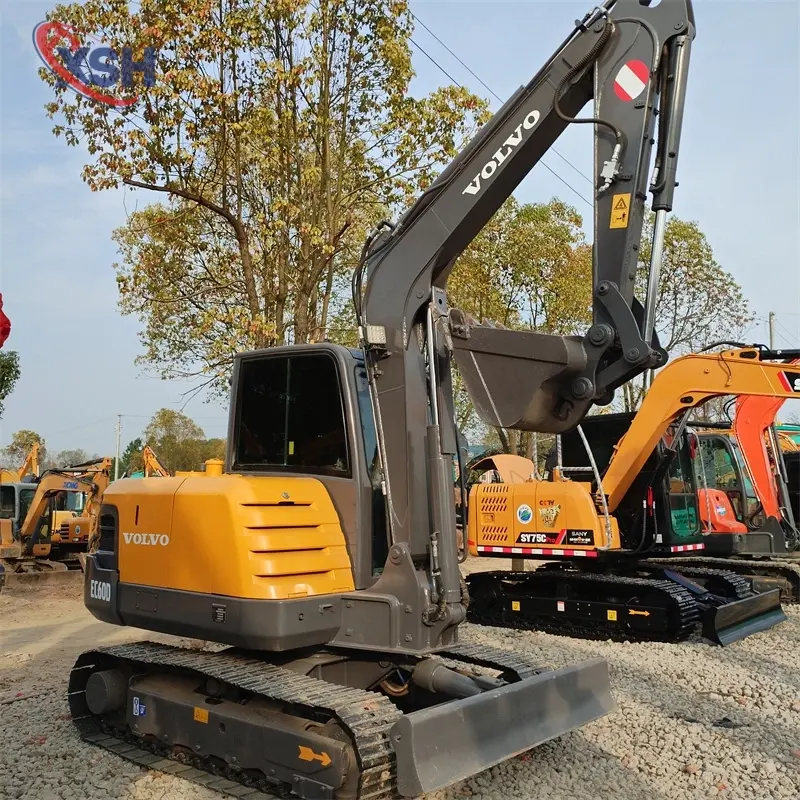 Great Performance Second-hand Volvo EC60D Mini Excavator Global Supply