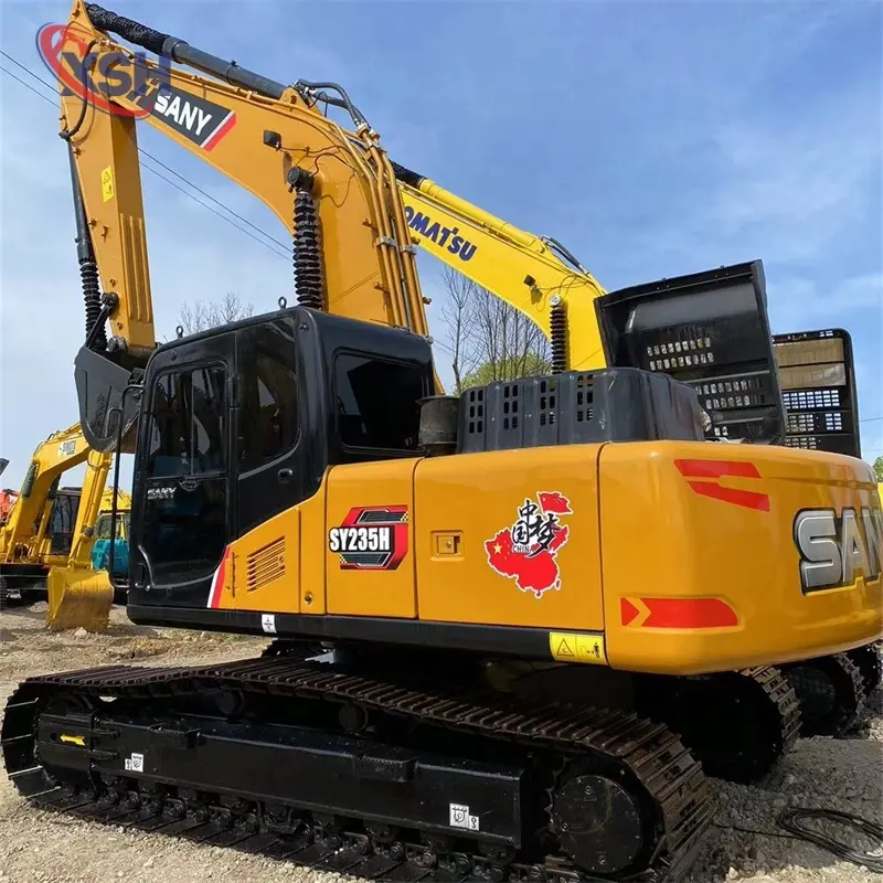 Heavy Duty Hot Sale Second-hand SANY 235H Crawler Excavator Global Supplier