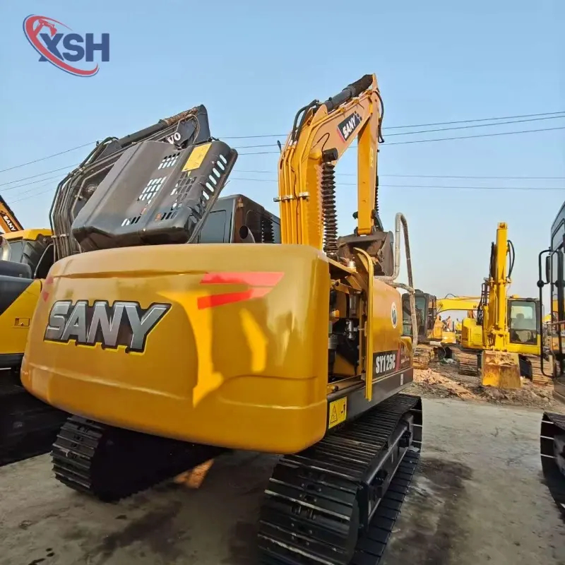 Heavy Duty Powerful Used SANY 125C Large Excavator Construction Equipment