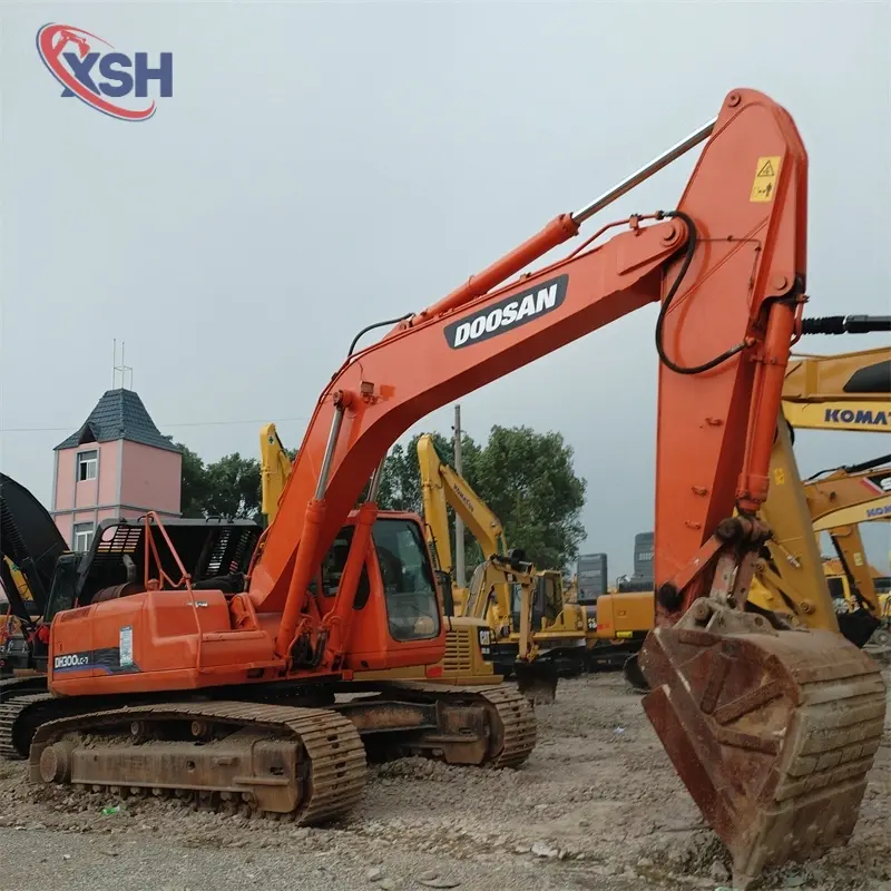 Heavy Duty Robust Used DOOSAN DH300LC-7 Large Excavator Mining Equipment for Sale