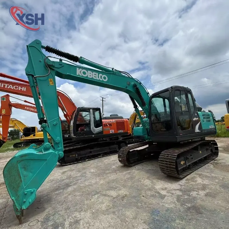 Long Reach Durable Used Kobelco SK130LC Hydraulic Excavator Construction Equipment