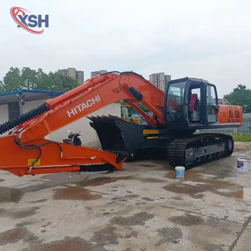 Mining Grade Powerful Used Hitachi 350 Super Large Crawler Excavator Solution