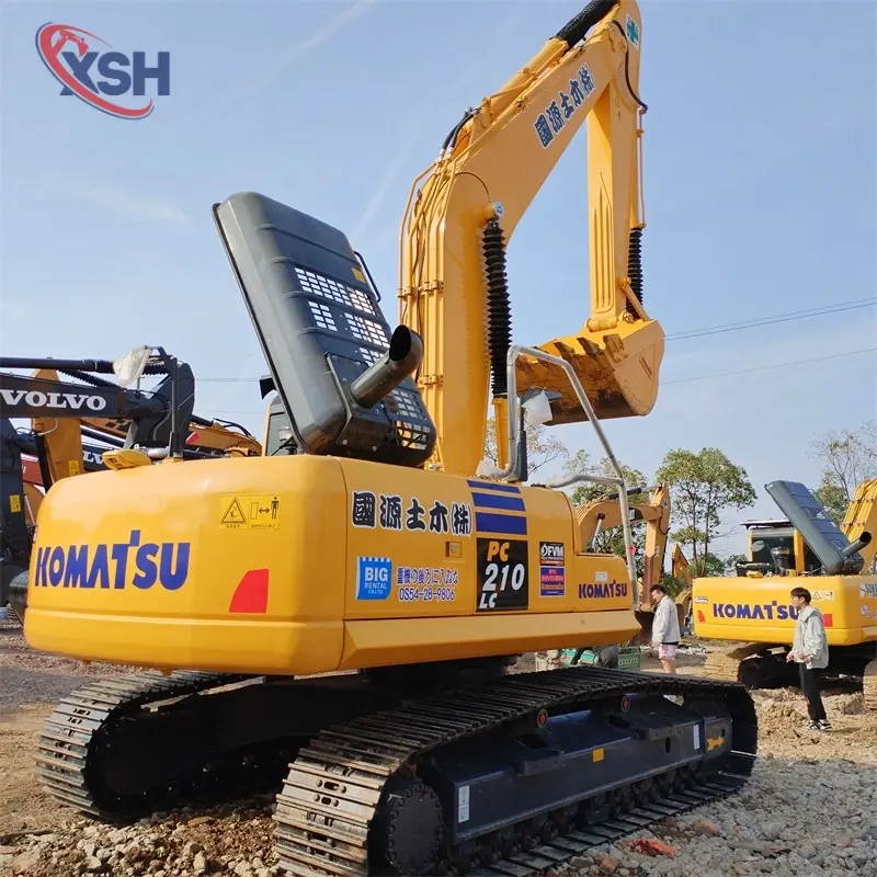 Second-hand Komatsu PC210-8 Crawler Digger Global Supply Competitive Price